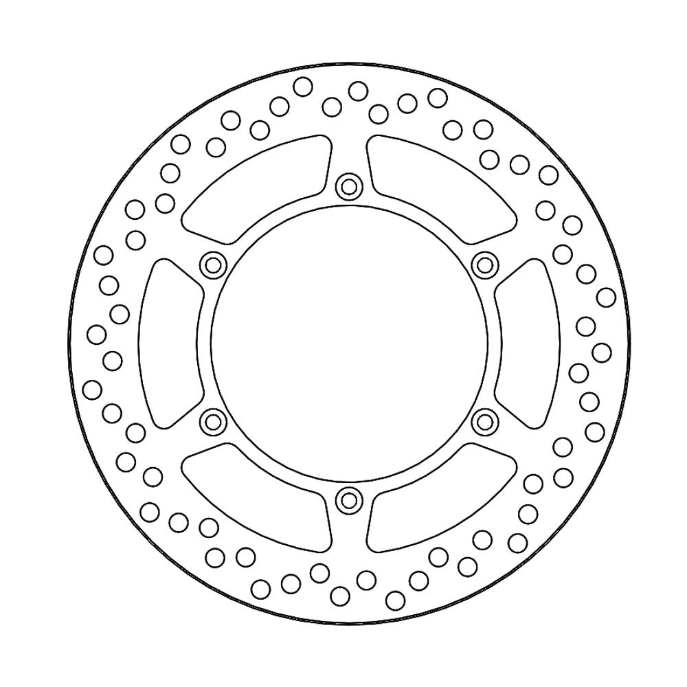 Brake Disc Off-road Vintage - Front - Suzuki: Rm125/250 (1985-1988) - Grafite Offroad