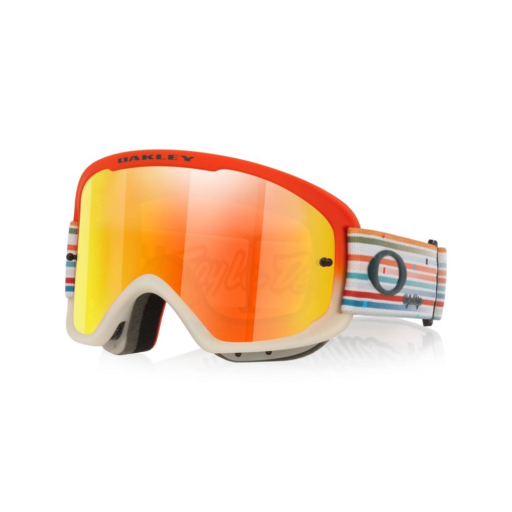 Maschera O FRAME 2.0 PRO MTB, TLD Aranc, Iridium