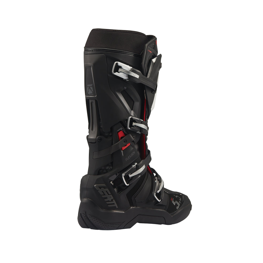 Boot Moto 5.5 FlexLock Evo Leatt - Grafite Offroad