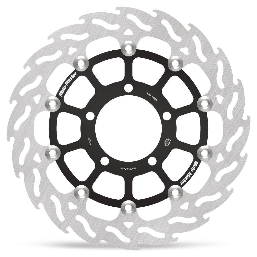 Brake Disc Road Flame - Floating - Front Right - Triumph: Tiger 800/xc/abs, Tiger Explorer - Grafite Offroad