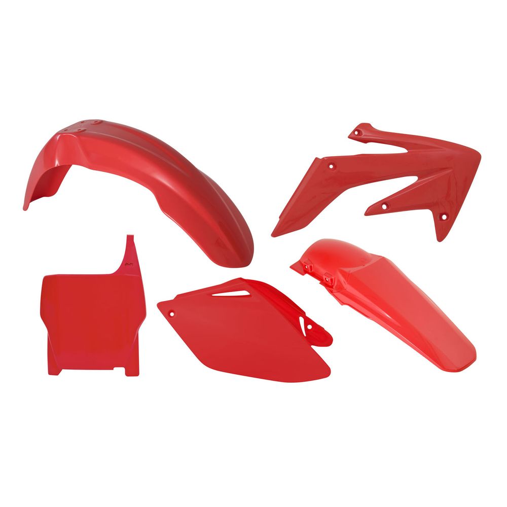 Plastics Kit 5 Pcs Crf Red Replica Honda - Grafite Offroad