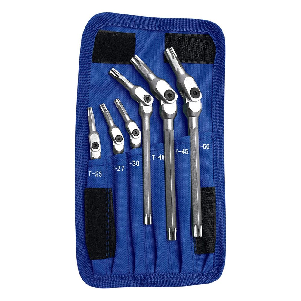Star-pro Pivot Head Torx Wrench Set, 6 Pc - Grafite Offroad