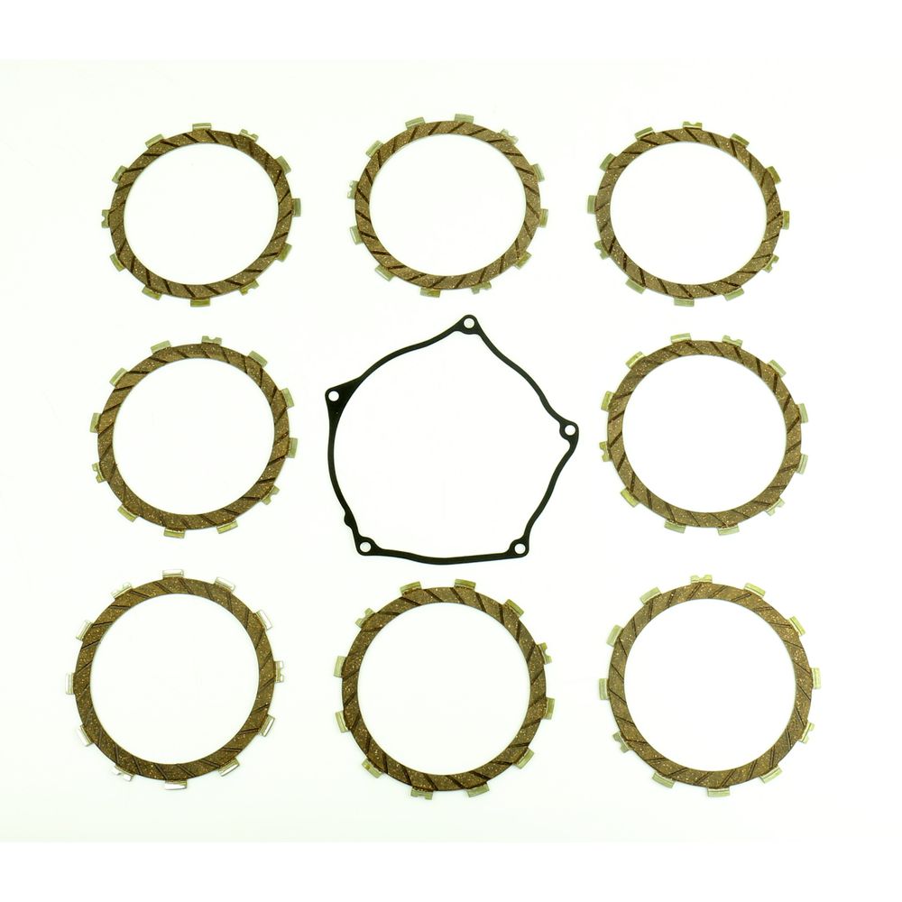 Friction Plates Kit with Clutch Cover Gasket - Grafite Offroad
