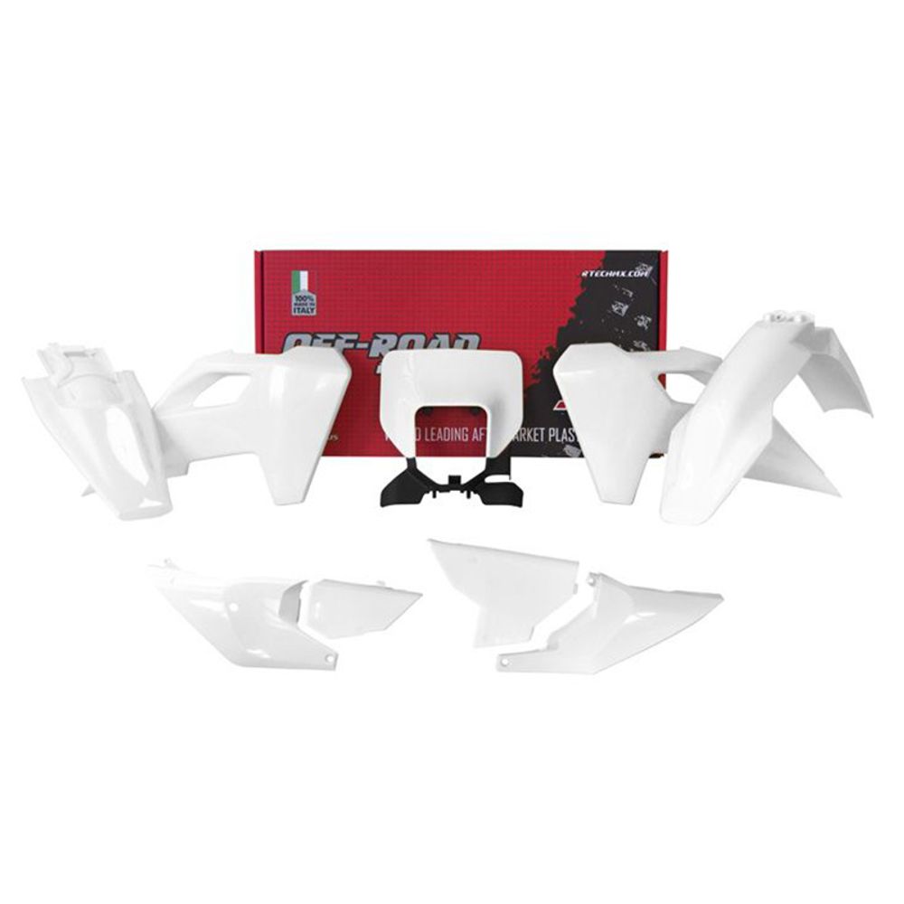 Full Plastic Kit 7 Pcs White Color 2024 - Grafite Offroad