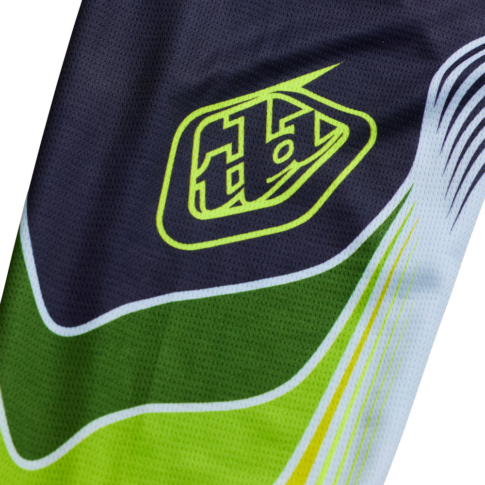 Maille GP Pro - Stagger - Noir / Jaune fluo - M Troy Lee Designs