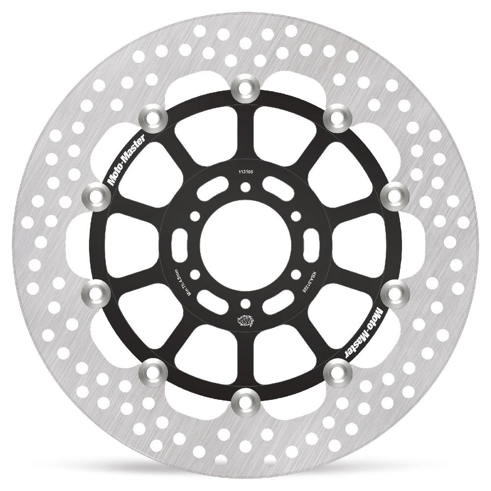 Brake Disc Road Halo - Floating - Front - Honda: Cb 600 F Hornet - Grafite Offroad
