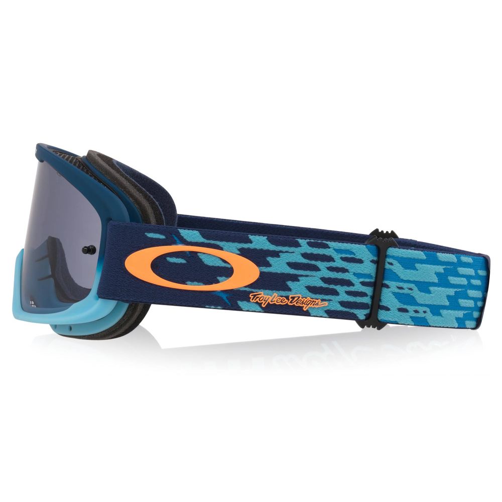 Maschera O FRAME 2.0 PRO MTB, TLD Blu, Grigio