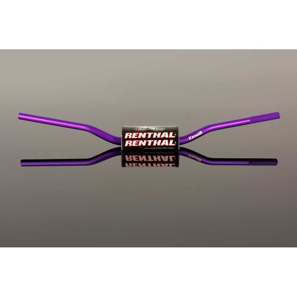 Renthal Handlebar | Fatbar | 821 Mcgrath - Ktm Sx125-450 2016+ - Suzuki 2018+ | Purple - Grafite Offroad