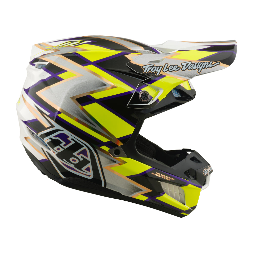 Helmet SE5 Composite - Flush - White / Black - L Troy Lee Designs - Grafite Offroad