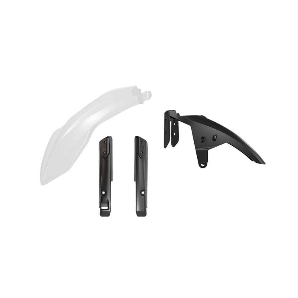 Kit Parafanghi (Alto E Basso) + Parasteli Yamaha T7 Bianco