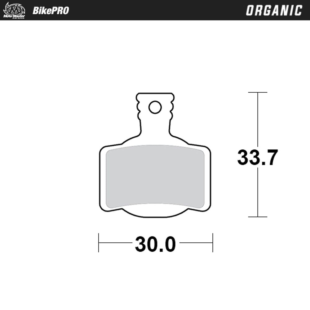 Brake Pad Bicycle Organic - Magura Mt 2, 4, 6, 8, Sport, Trail - Grafite Offroad