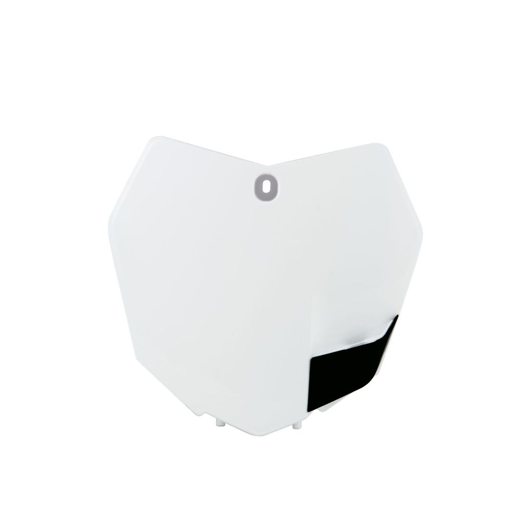 Front Number Plate White Replica Ktm - Grafite Offroad