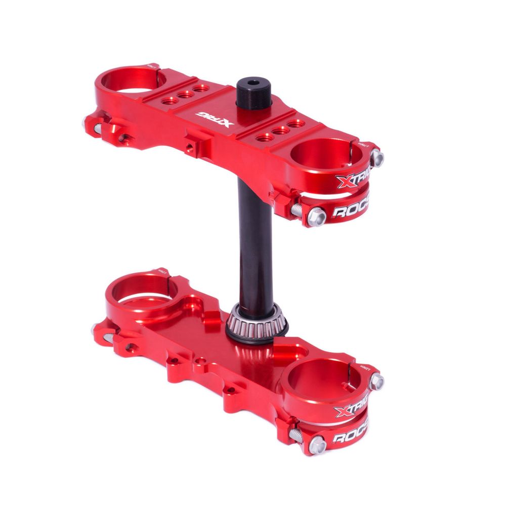 Triple Clamp Xtrig Rocs M12 Upper-lower Axle Bushing Honda Crf 150 Ffset 28 - Grafite Offroad