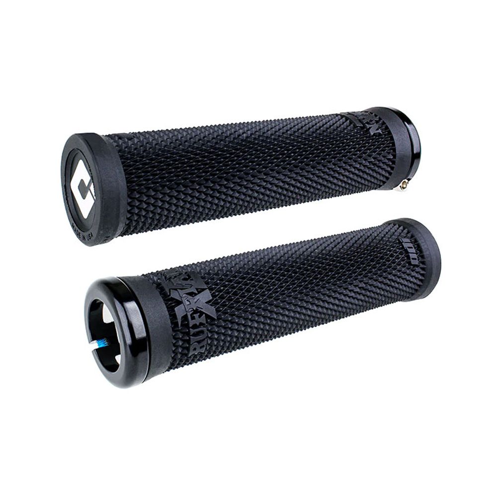 Ruffian Xl V2.1 Lock-on Mtb 32mm Od Closed End 135mm | Wht/blk