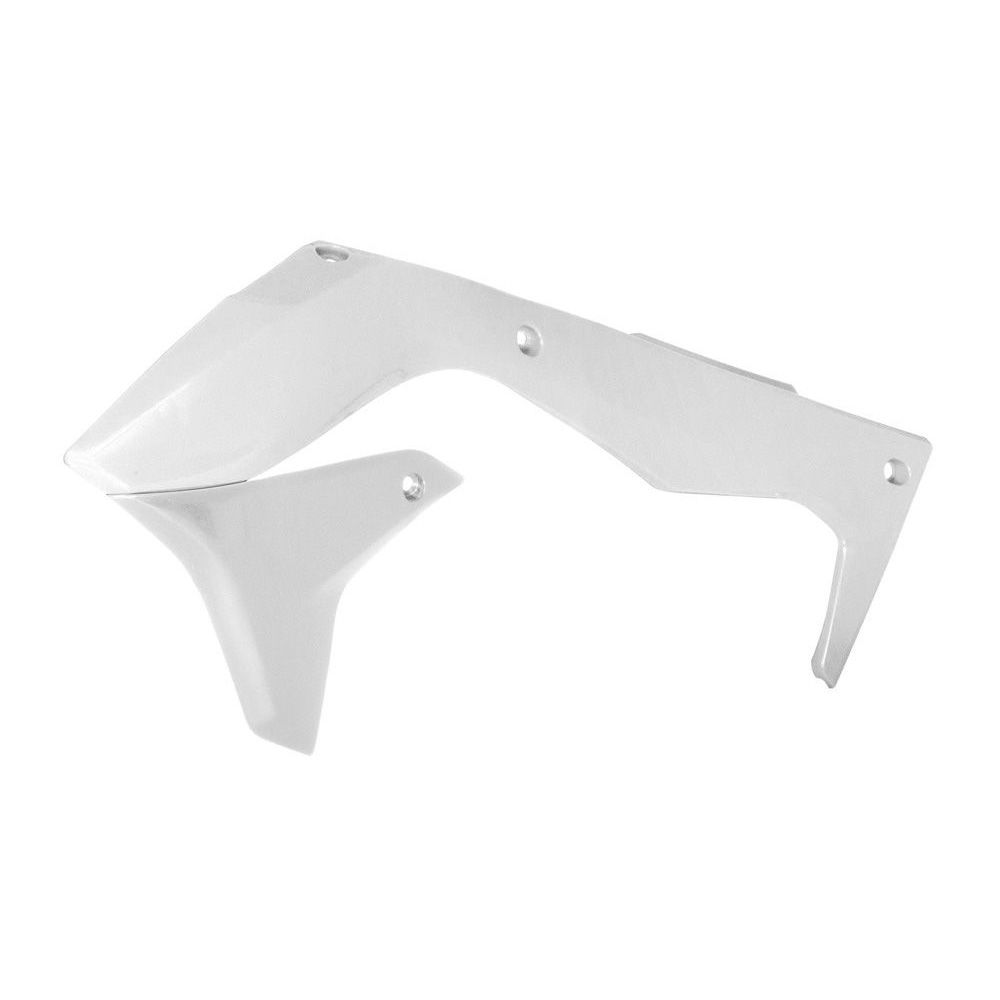Radiator Scoops Replica Kawasaki White - Grafite Offroad
