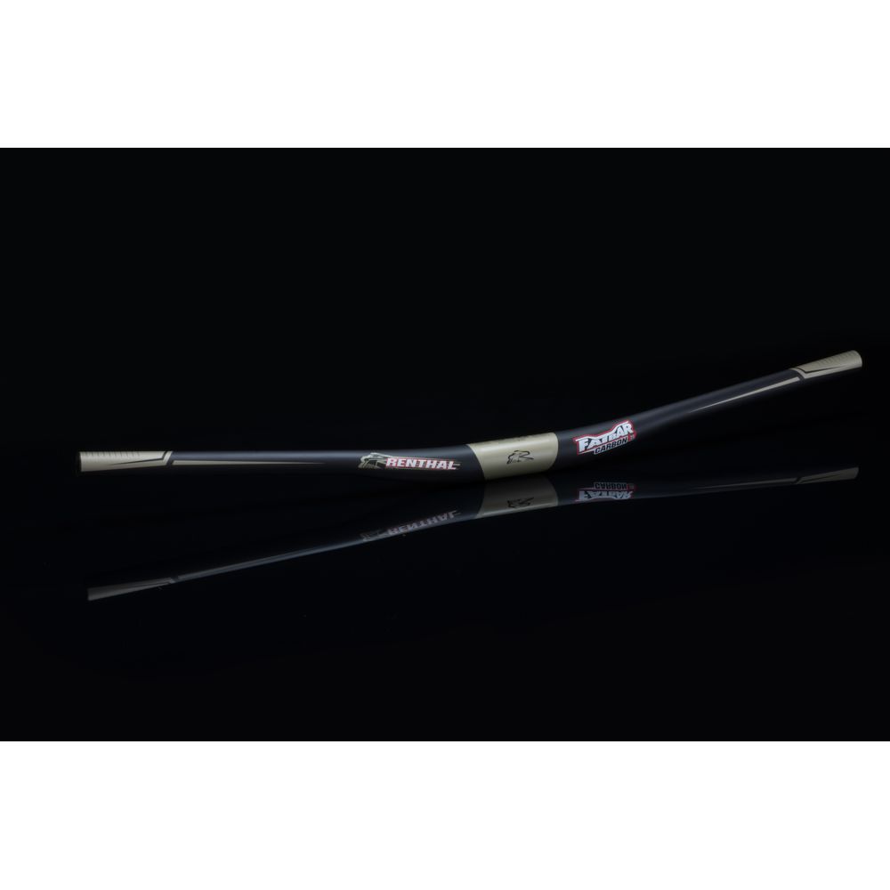 Renthal Handlebar | Fatbar | Carbon 35mm | R: 10mm | Black - Grafite Offroad