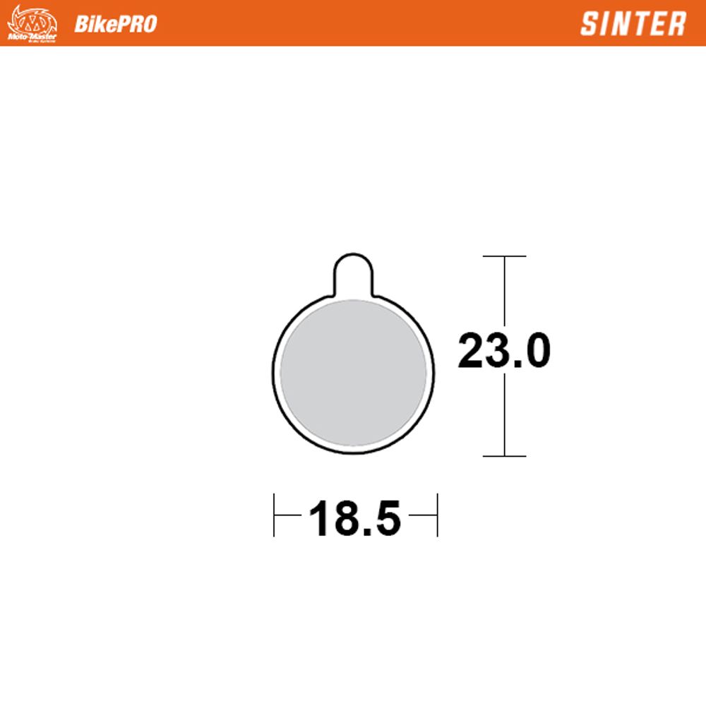 Brake Pads Bicycle Sinter: Zoom Db - Grafite Offroad