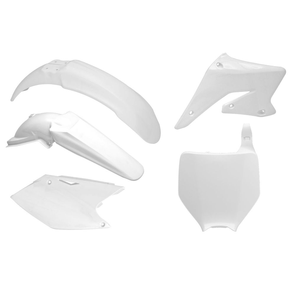 Plastics Kit 5 Pcs White Replica Suzuki - Grafite Offroad