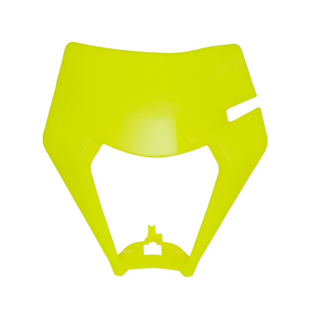 Front Headlight Rep. Plastic Neon Yellow Replica Ktm - Grafite Offroad