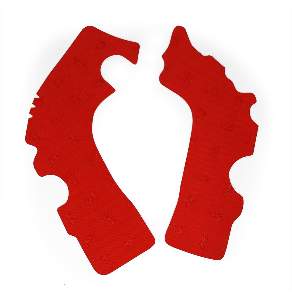 Off-Road Rubber Frame Pads Red - Grafite Offroad
