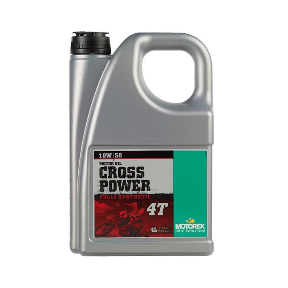 Cross Power 4t 10w/50 Jaso Ma 2 Can 4 Ltr - Packaging 4 Pz - - Grafite Offroad