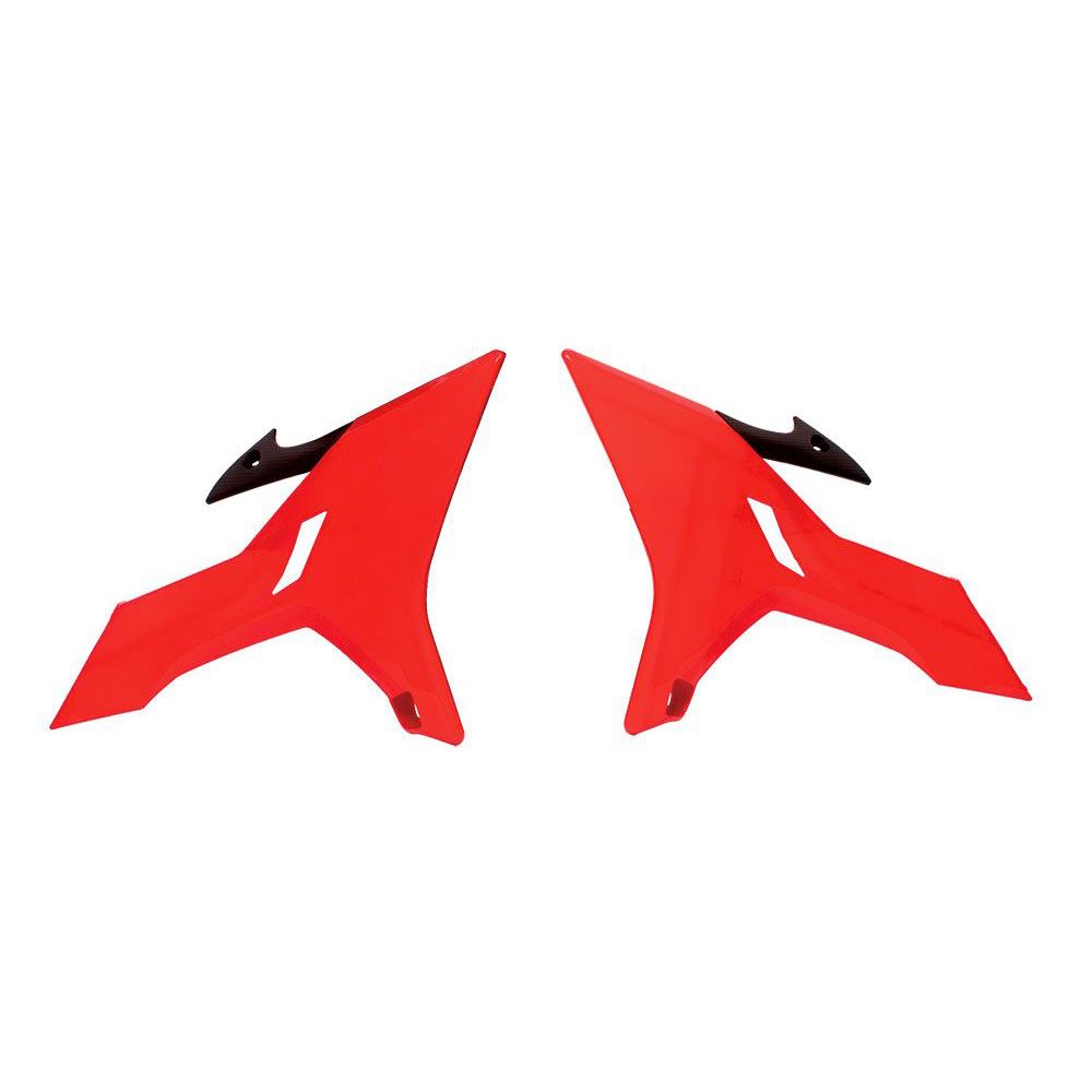 Radiator Scoops for Kit Revolution Neon Red Ducati - Grafite Offroad