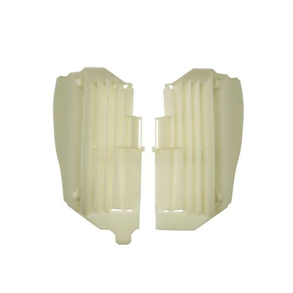 Oversize Radiator Louvers Sx-dx Replica Yamaha White - Grafite Offroad