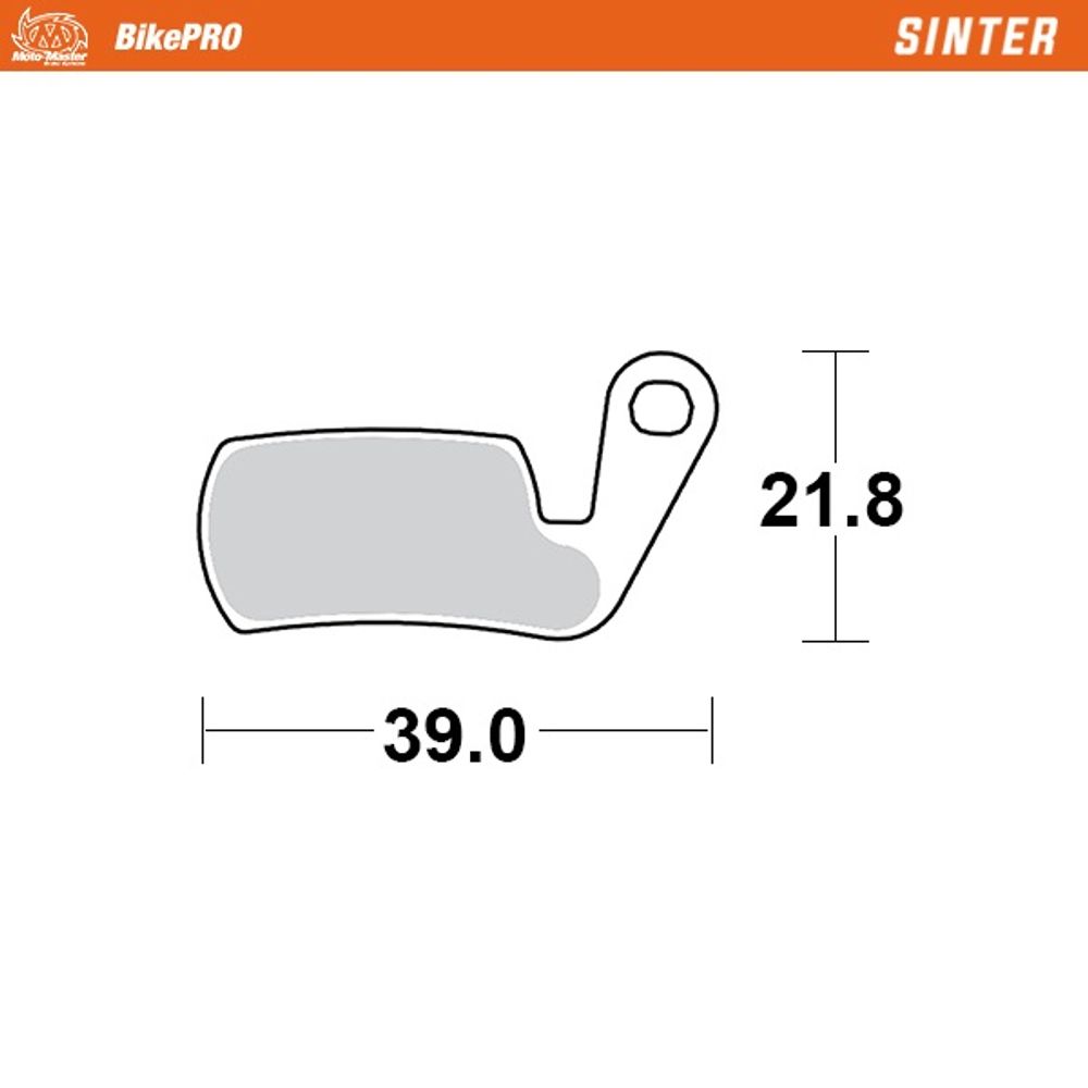 Brake Pads Bicycle Sinter: Magura Marta - Grafite Offroad