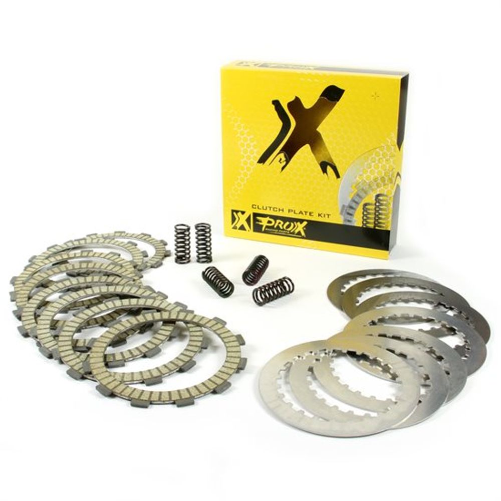 Prox Complete Clutch Plate Set Ec125 + Mc125 `03-11 - Grafite Offroad