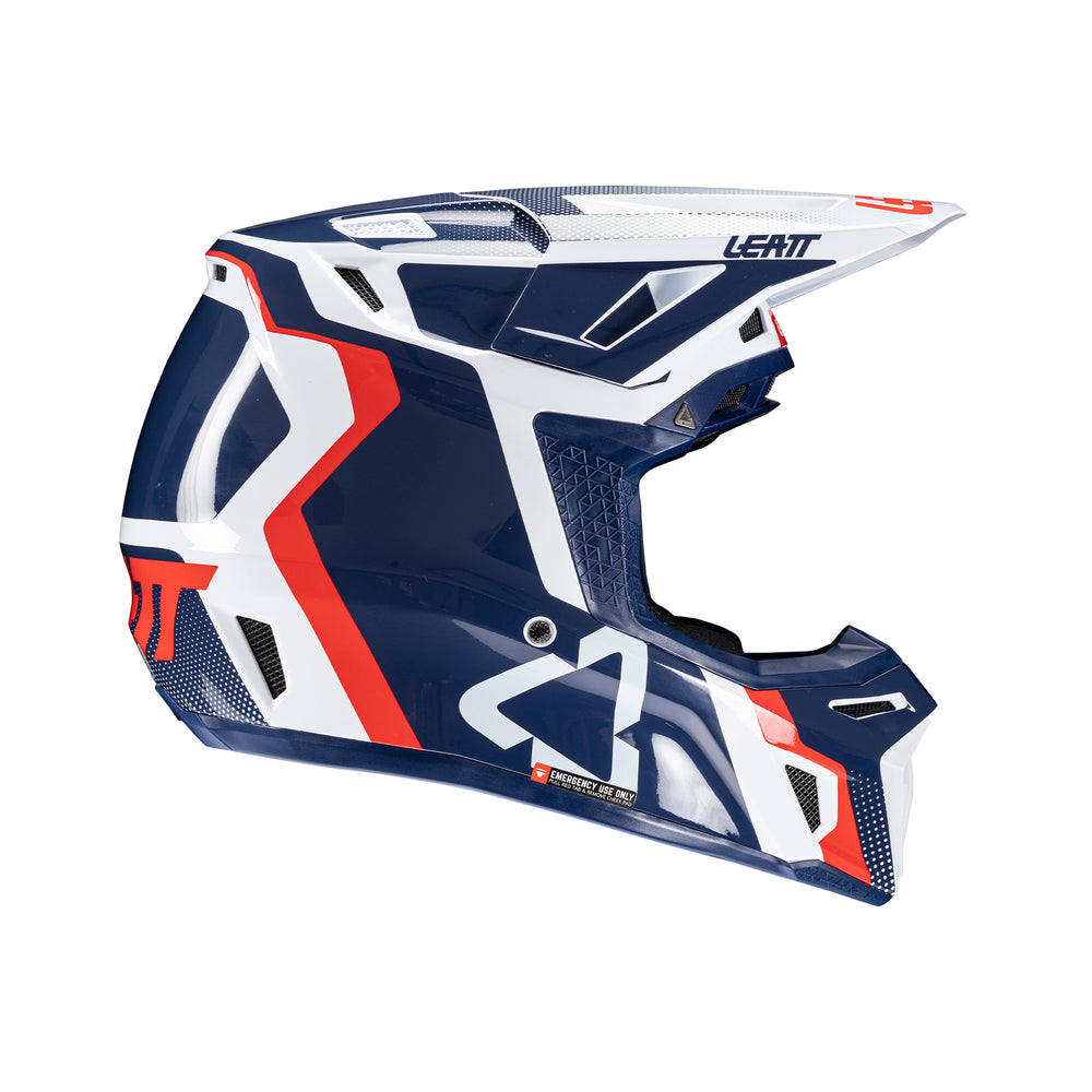 8.5 Composite motocross helmet with goggle included - Grafite Offroad