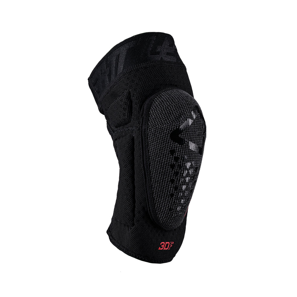 3DF 5.0 Evo Mini Knee Guards Black Leatt
