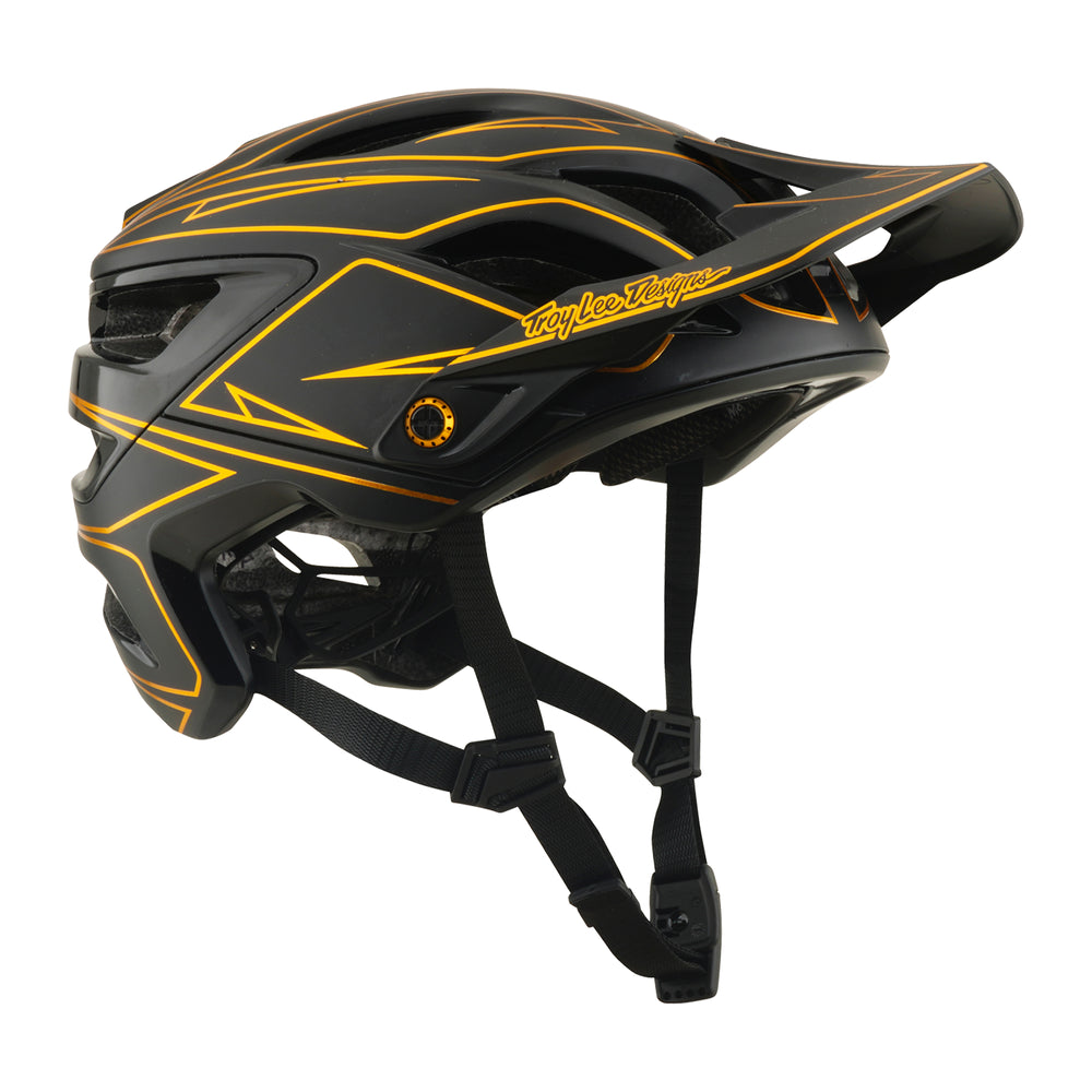 Helmet A3 - Pinstripe - Black - XL/XXL Troy Lee Designs - Grafite Offroad