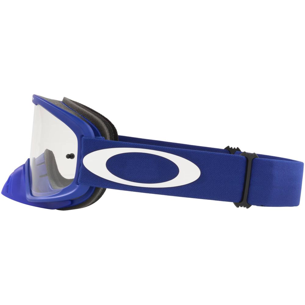 Maschera O FRAME 2.0 PRO, Blu Moto, Trasparente
