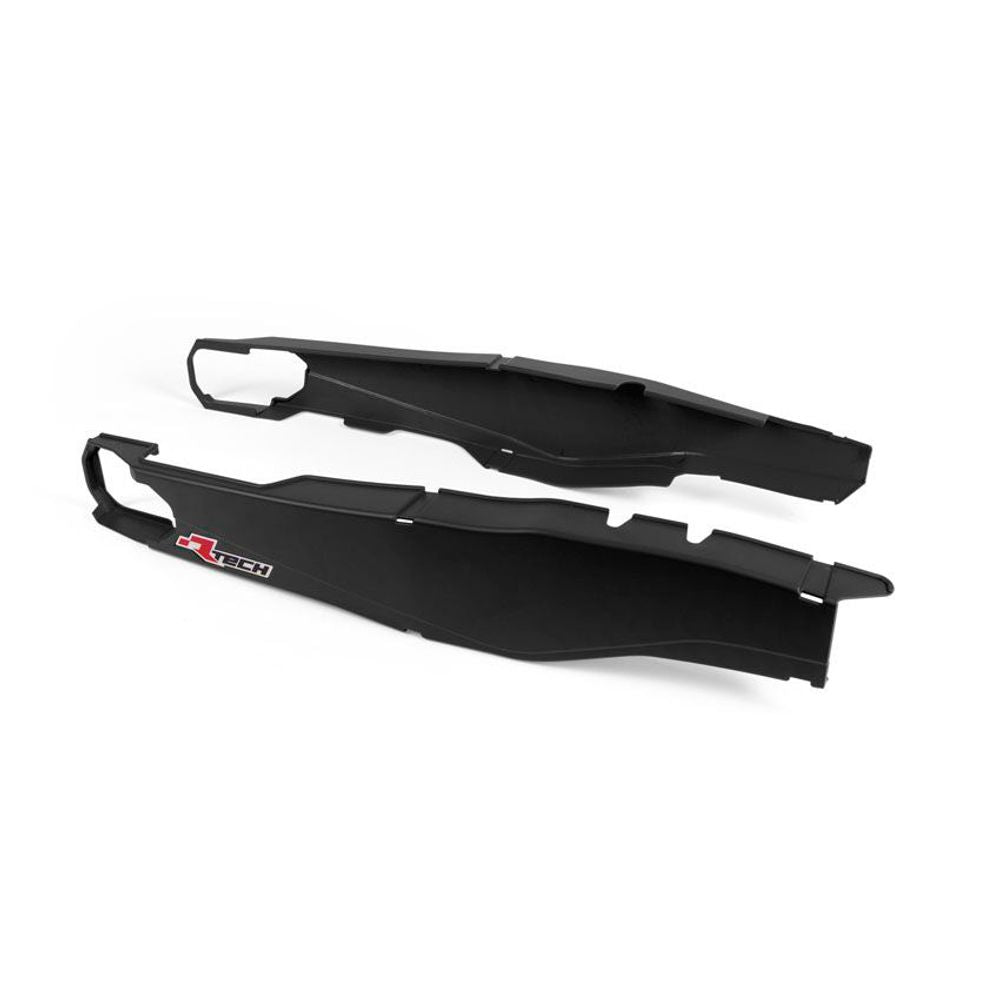 Plastic Swingarm Protectors Black Replica Ktm/husqvarna/ Gas Gas - Grafite Offroad