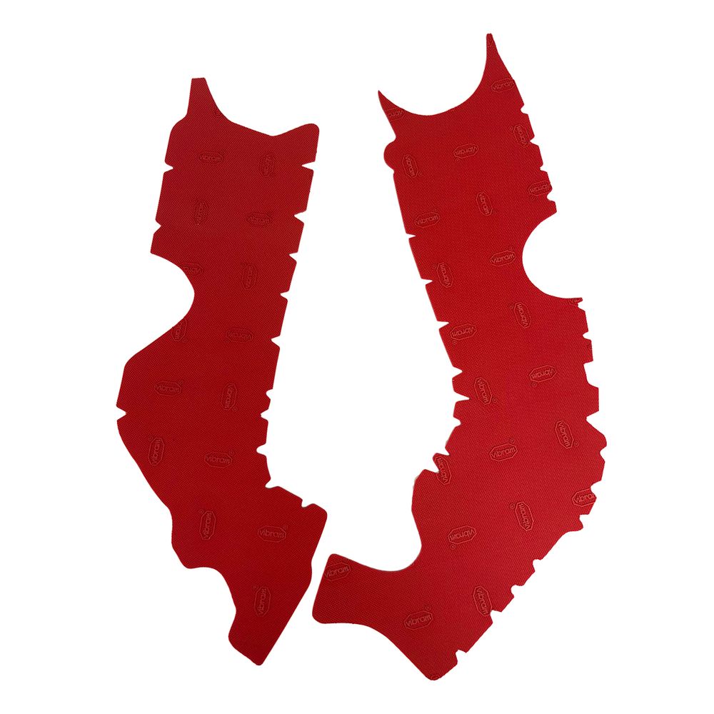 Rubber Vibram Frame Protectors Red Honda - Grafite Offroad