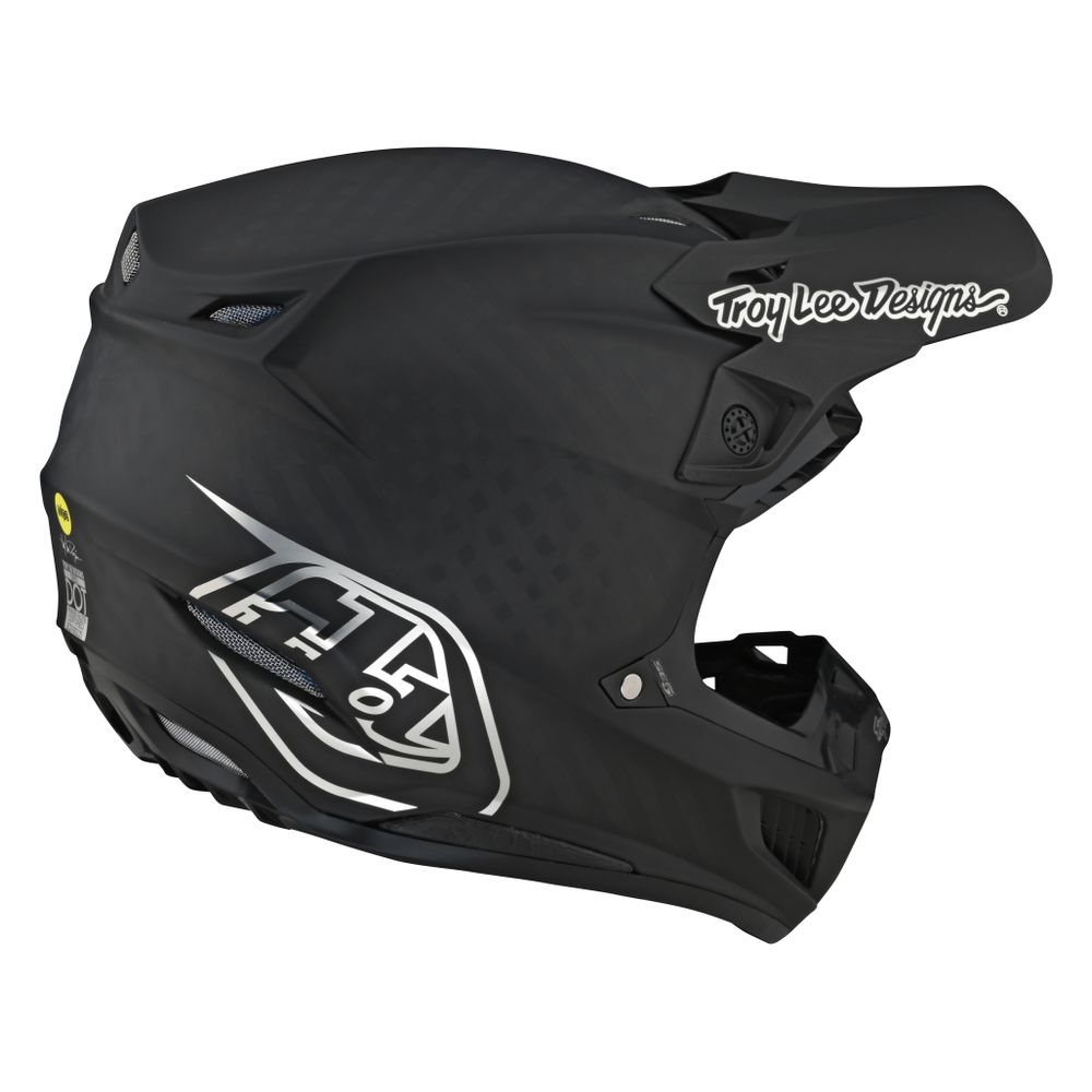 Motorcycle Helmet SE5 CARBON STEALTH in carbon fiber with MIPS Integra technology