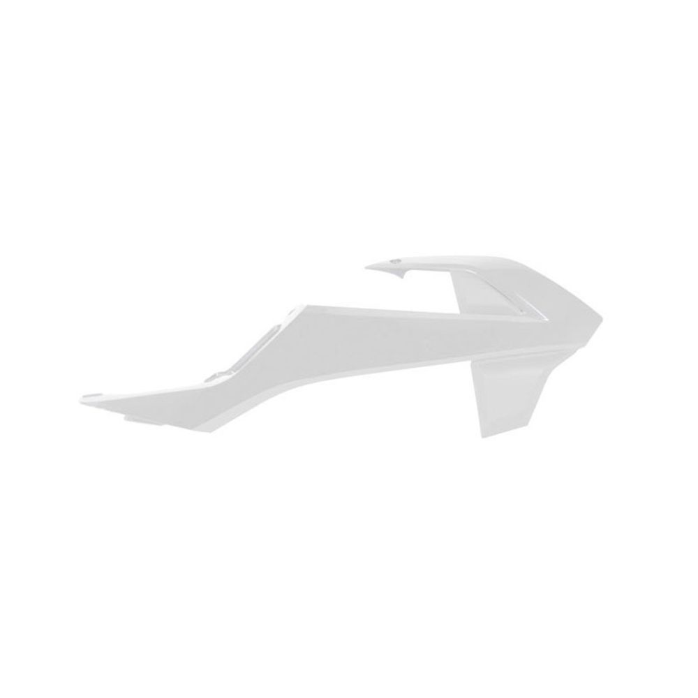 Radiator Scoops Ktm Replica White