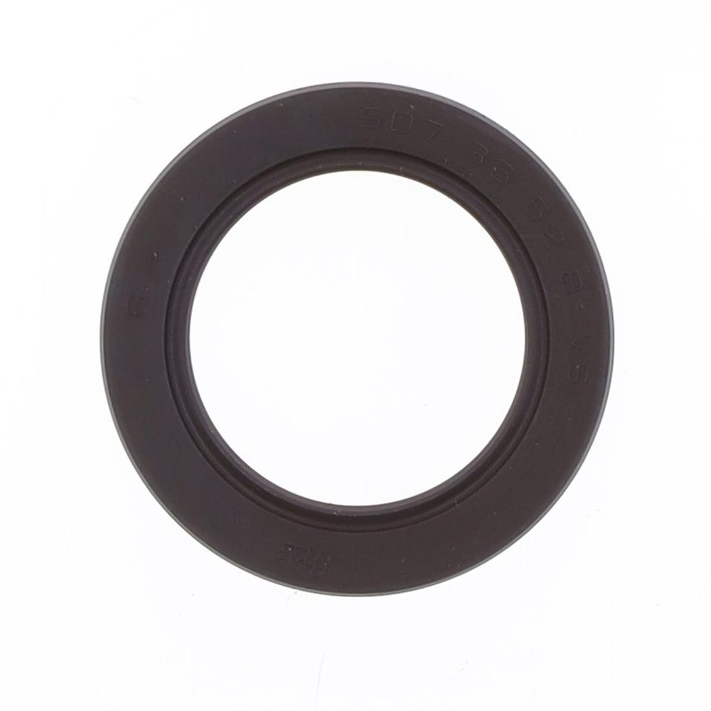 Oil Seal with Rubber Exterior 35x52x8 mm in FKM with one Seal-lip and one Dust Slip - Grafite Offroad