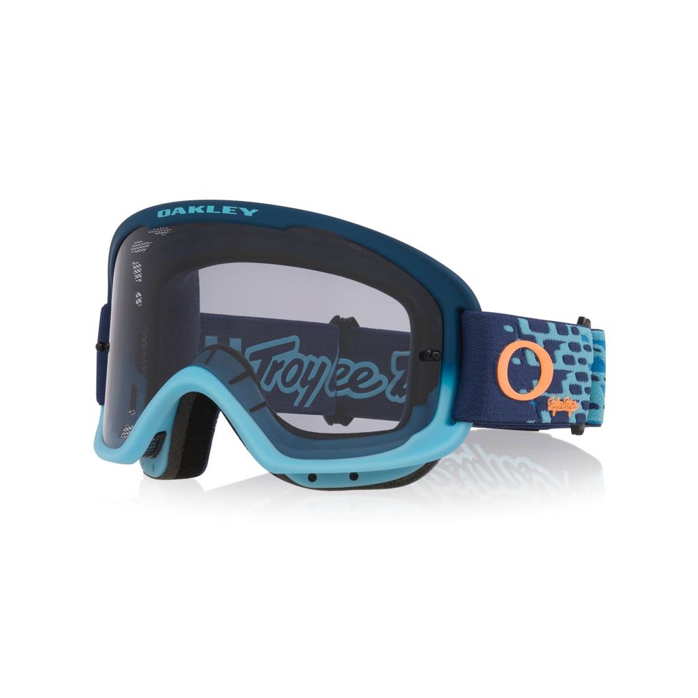 Maschera O FRAME 2.0 PRO MTB, TLD Blu, Grigio