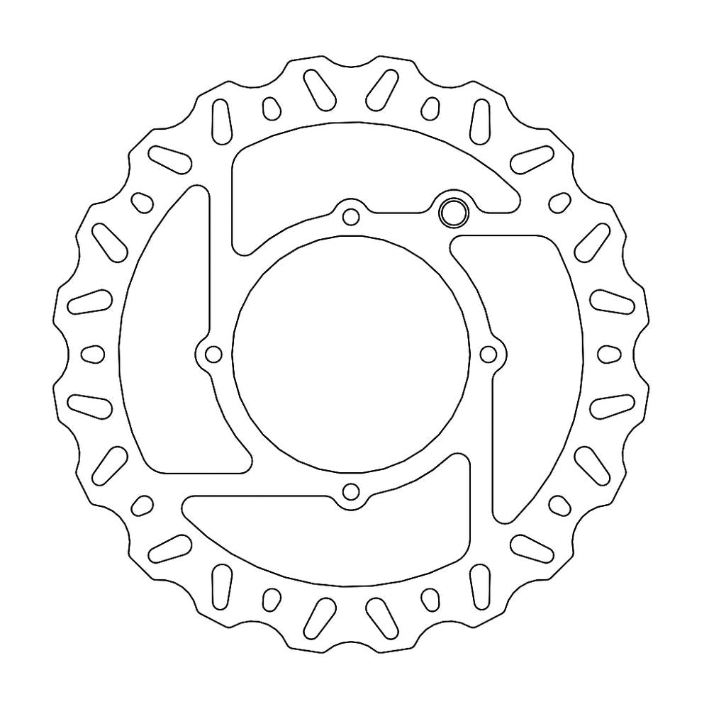 Brake Disc Off-road Nitro - Front - Ktm: Freeride, Sx85, Husqvarna: Tc85 - Grafite Offroad