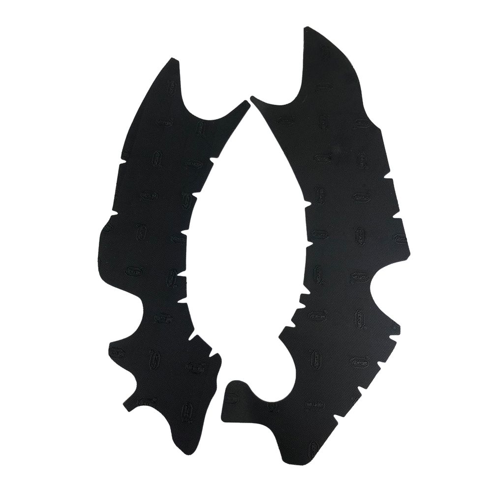 Rubber Vibram Frame Protectors Black Kawasaki - Grafite Offroad