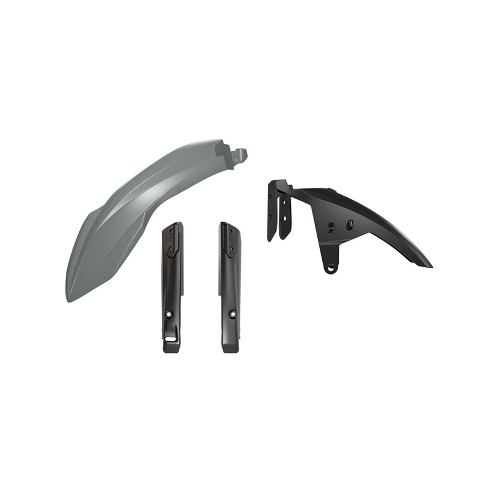 Kit Parafanghi (Alto E Basso) + Parasteli Yamaha T7 Grigio