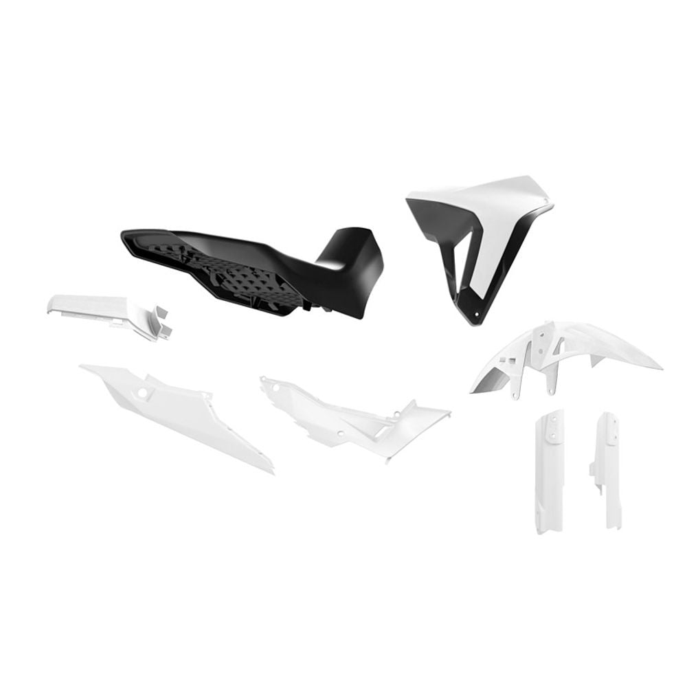Kit Plastiche 7pz Honda Transalp Revolution Bianco