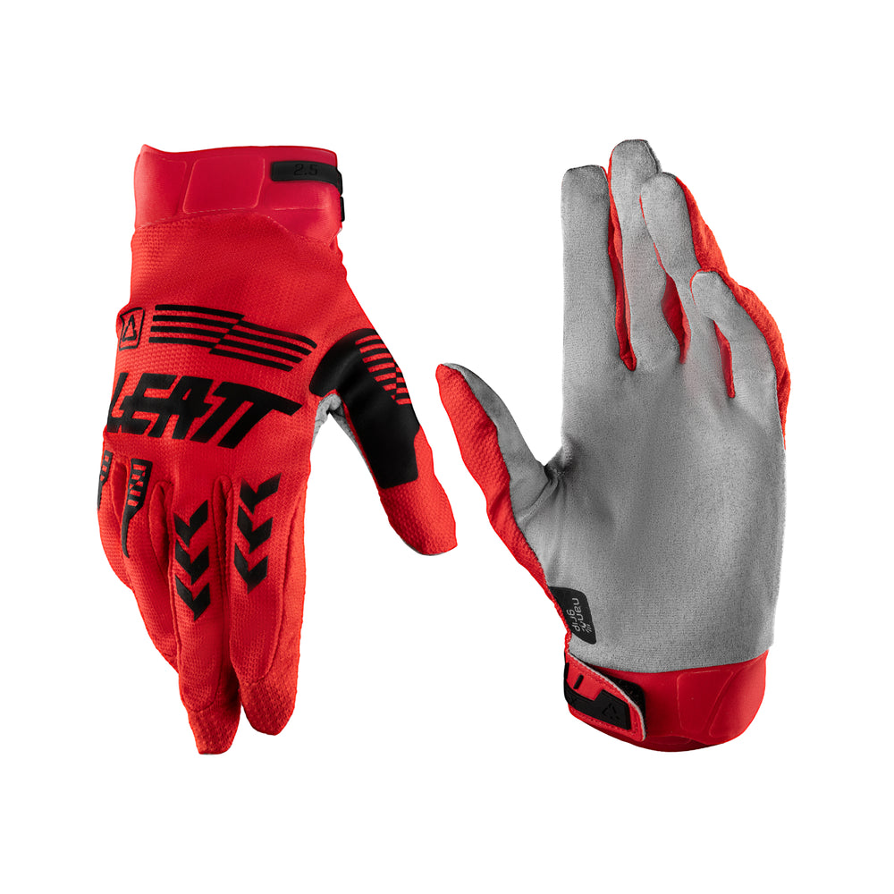 Glove Moto 2.5 X-Flow Jr Leatt - Grafite Offroad