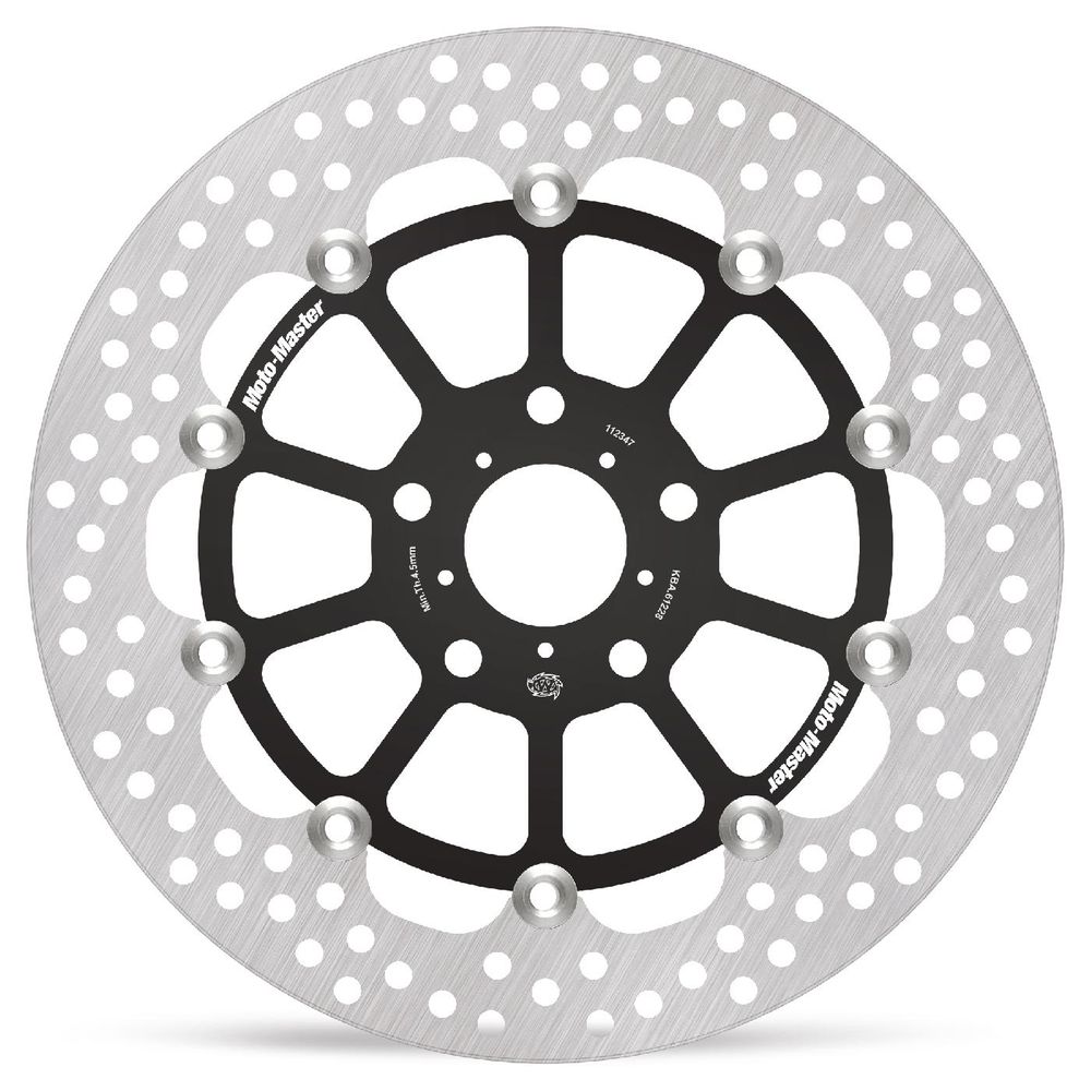 Brake Disc Road Halo - Floating - Front - Honda: Cmx500 Rebel - Grafite Offroad
