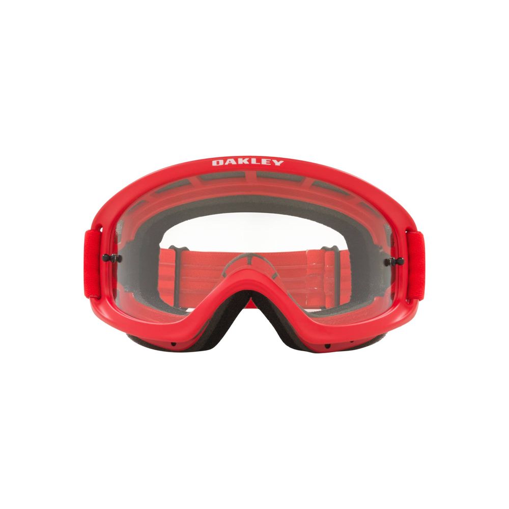 Maschera O FRAME 2.0 PRO XS, Rosso Moto, Trasp.