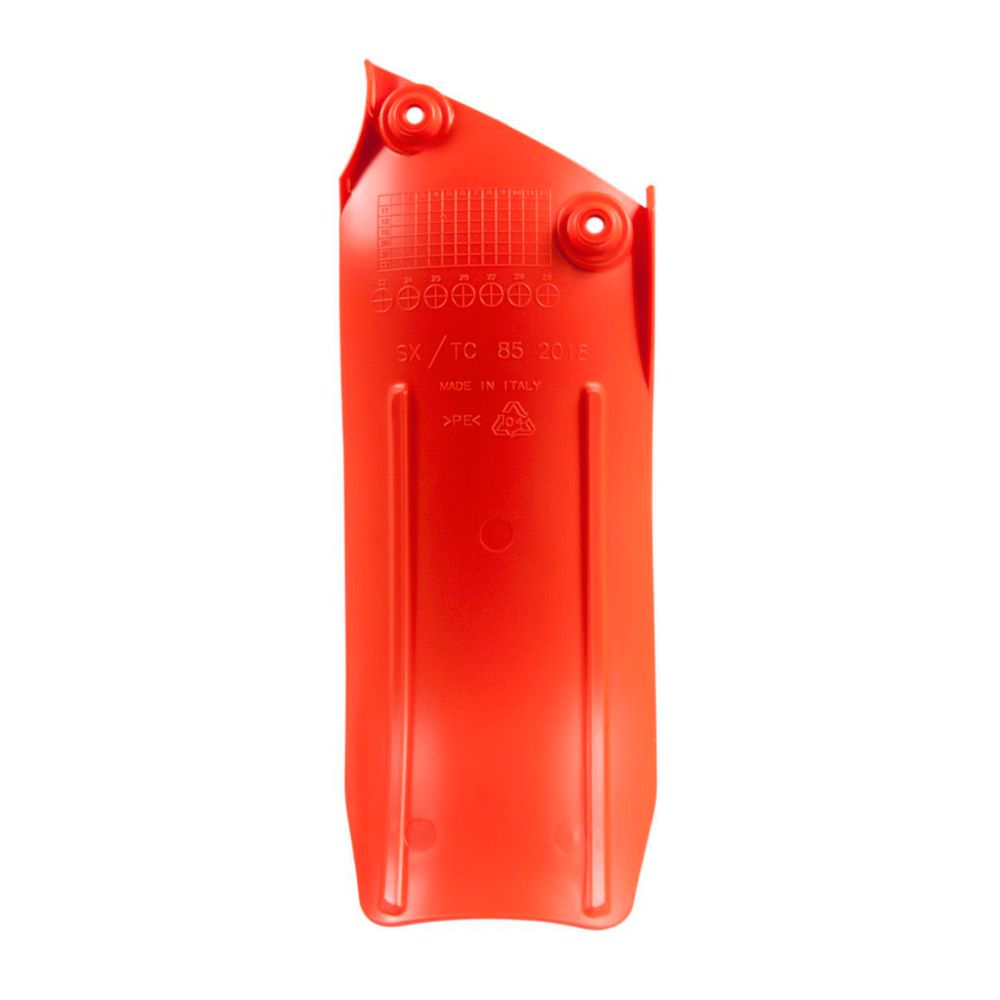 Rear Shock Mud Plate K Orange Replica Ktm - Grafite Offroad