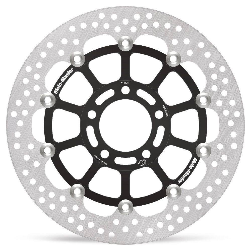 Brake Disc Road Halo - Floating - Front - Suzuki: Gsx 600-750, Gs 600, Rf 600 - Grafite Offroad