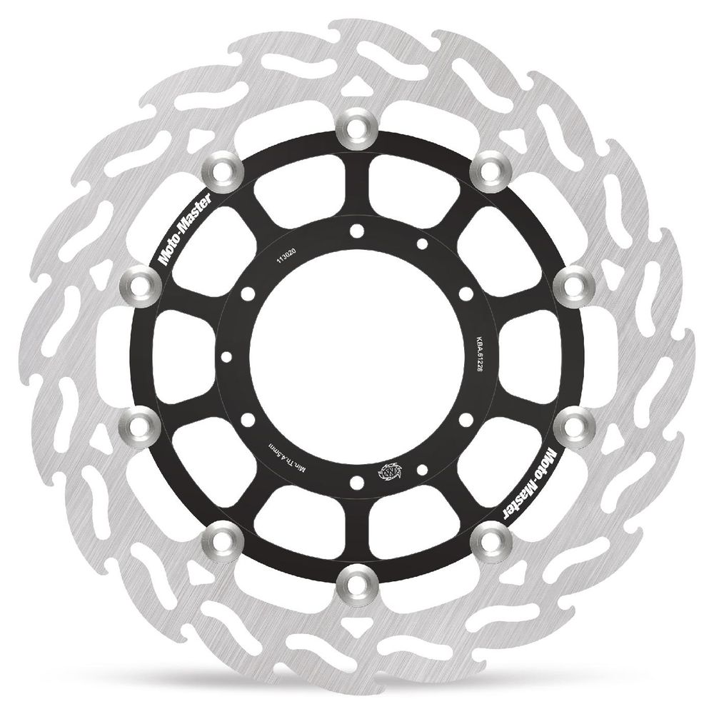 Brake Disc Road Flame - Floating - Front Right - Honda: Cbr600f/sport, Cb900 Hornet - Grafite Offroad