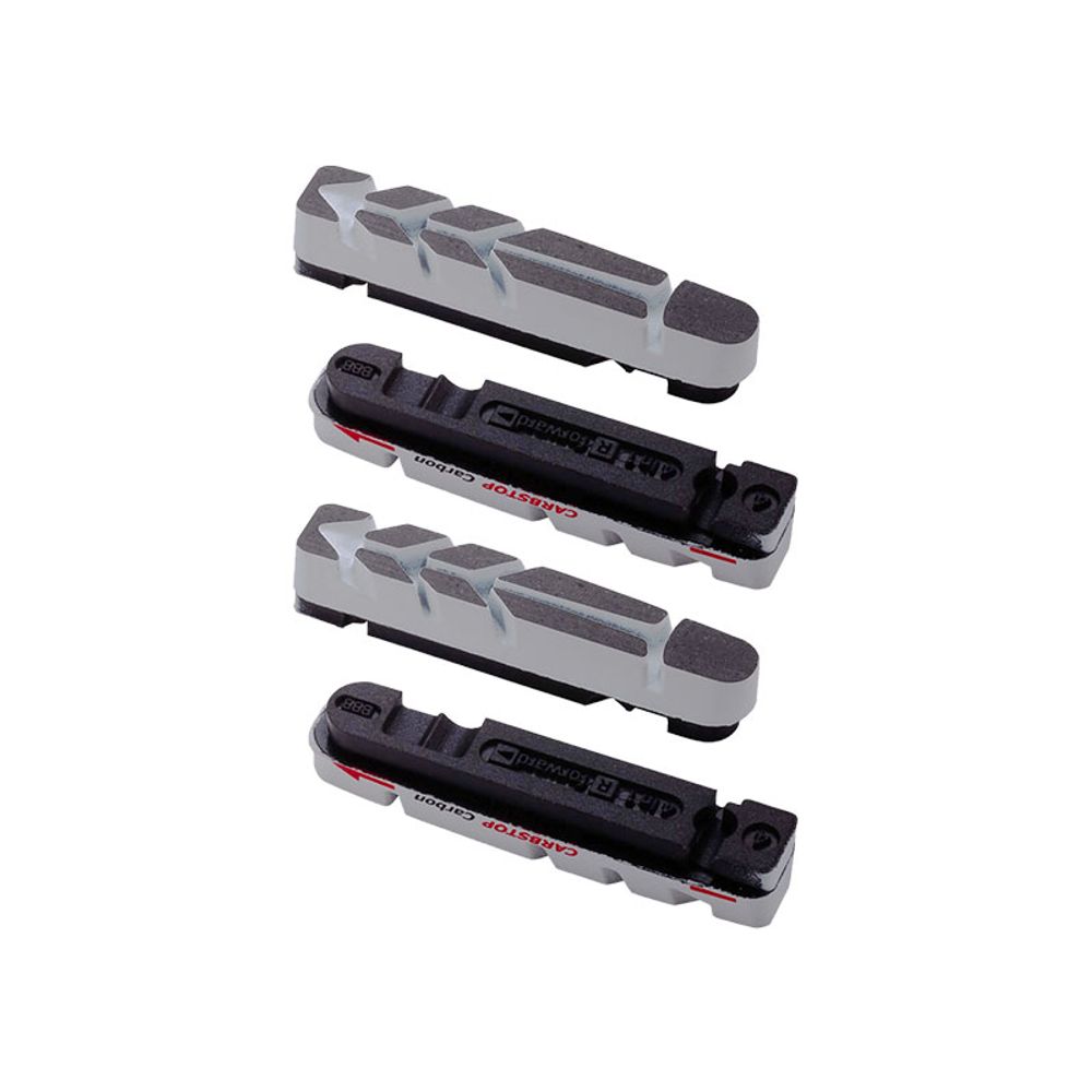 Rim Brake Pads Carbstop 4 in 1 - Carbon Rims - Caliper - 4pz - Grafite Offroad